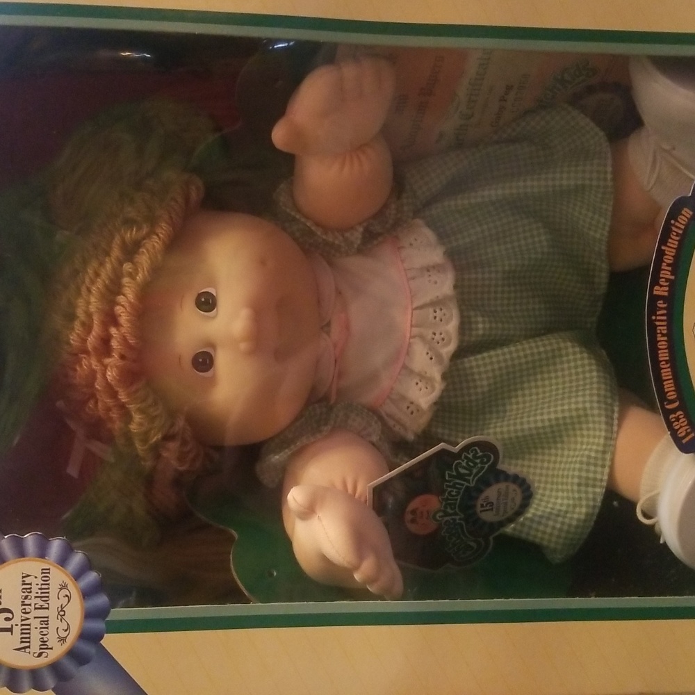 Cabbage patch kids 1983 commemorative reproduction 15th anniversary
